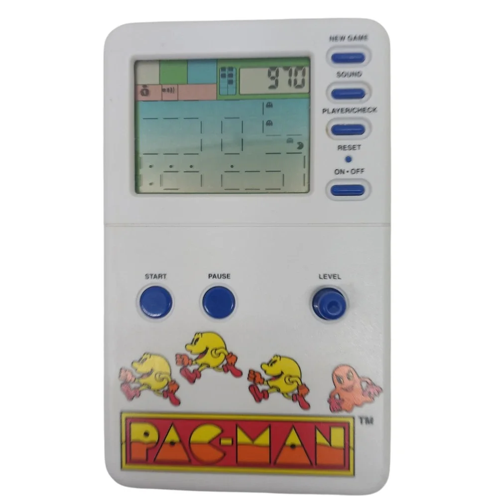 Pac-Man‎ Portable LCD Arcade Game Radio Shack Handheld - New Batteries 👀 VIDEO!